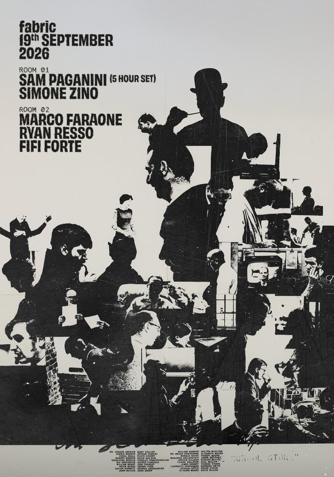 fabric: Sam Paganini, Simone Zino, Marco Faraone, FIFI FORTE, Ryan Resso artwork
