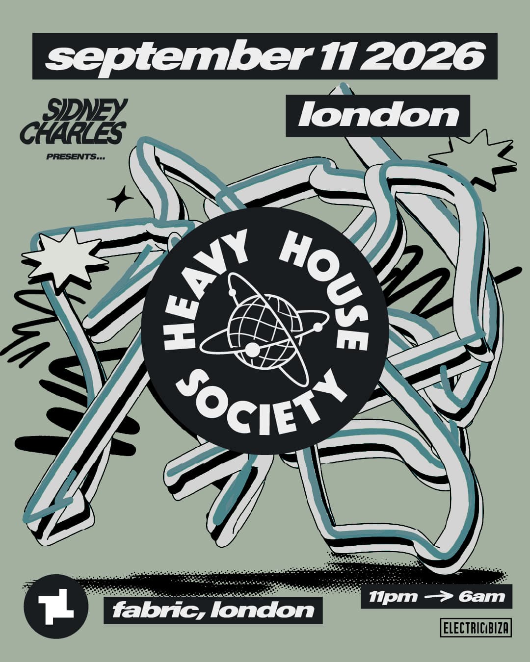 Heavy House Society: Sidney Charles + more TBA artwork