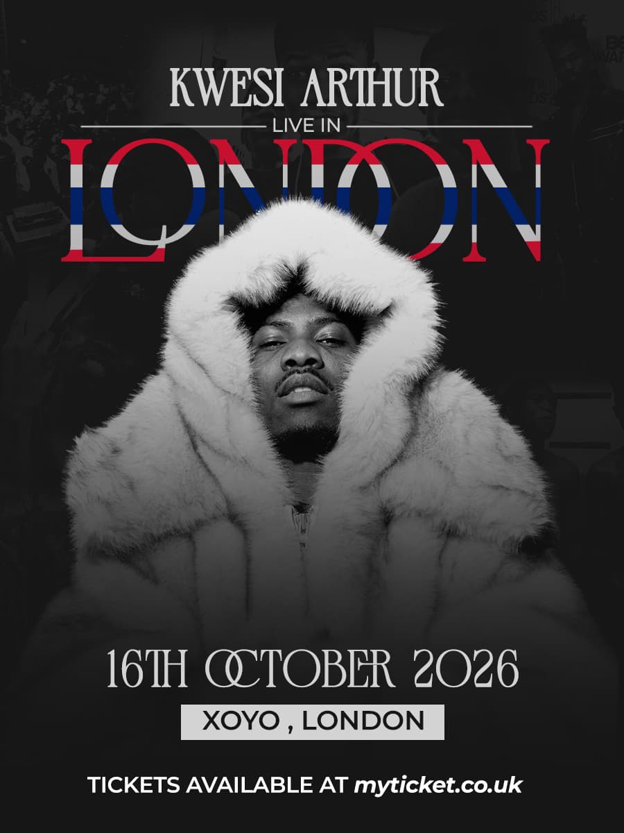 Kwesi Arthur: Live in London artwork