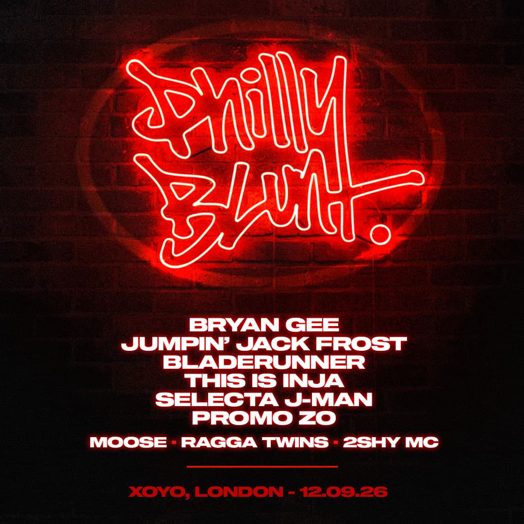 Philly Blunt at XOYO London artwork