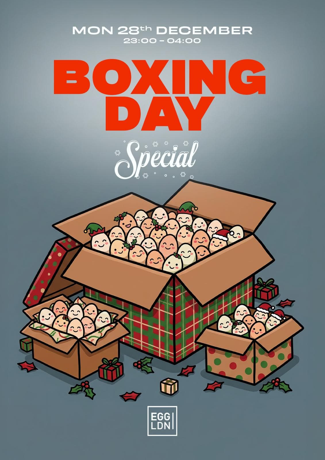 Egg LDN Pres: Boxing Day Special (Bank Holiday Monday) artwork