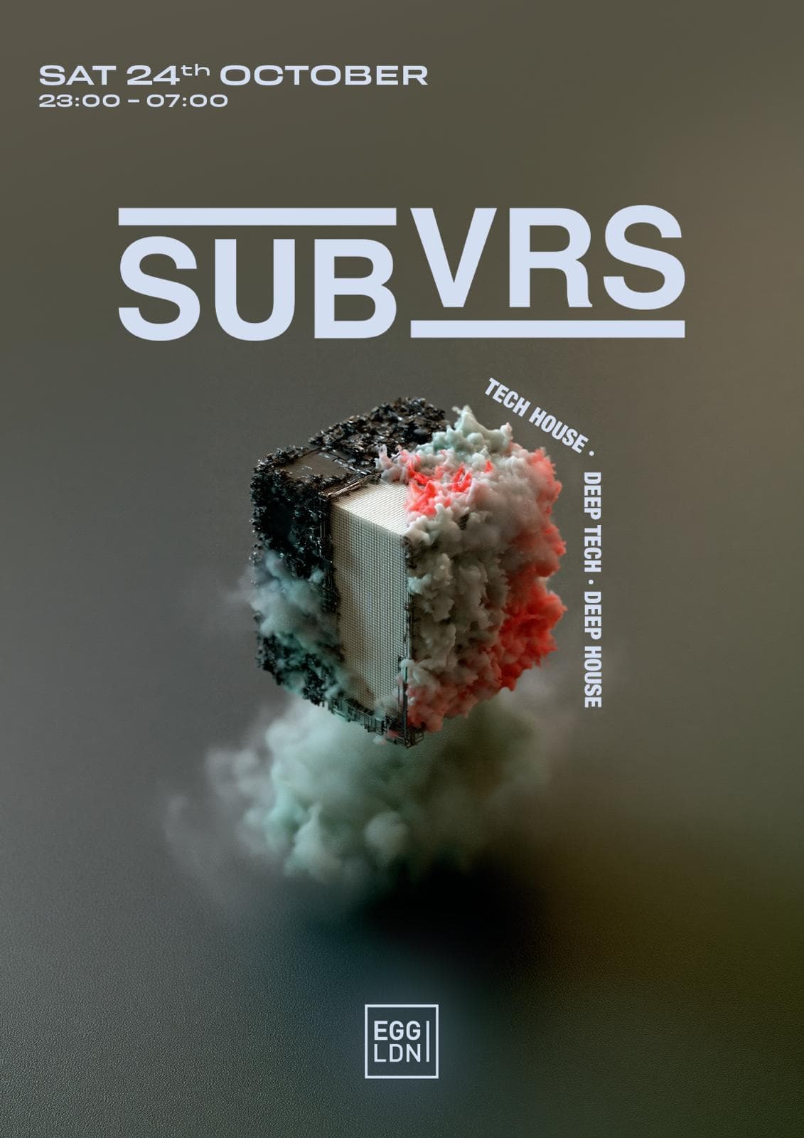 Egg LDN Pres: SUBVRS artwork