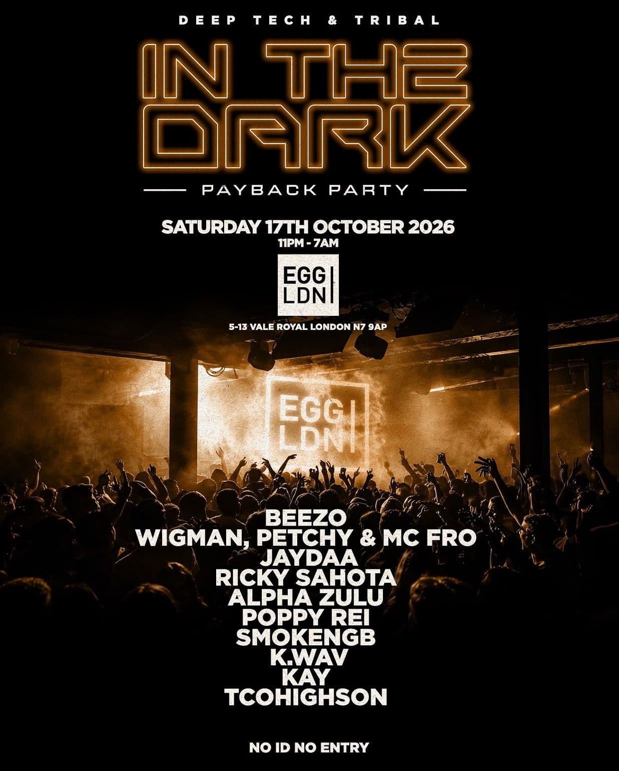 InThe Dark Payback Party artwork