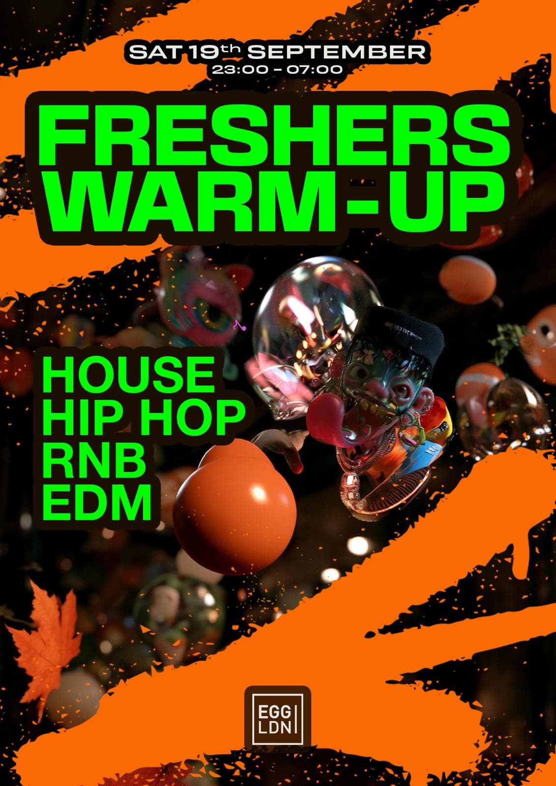 Freshers Warm-Up Special – House, Hip-Hop & R&B artwork