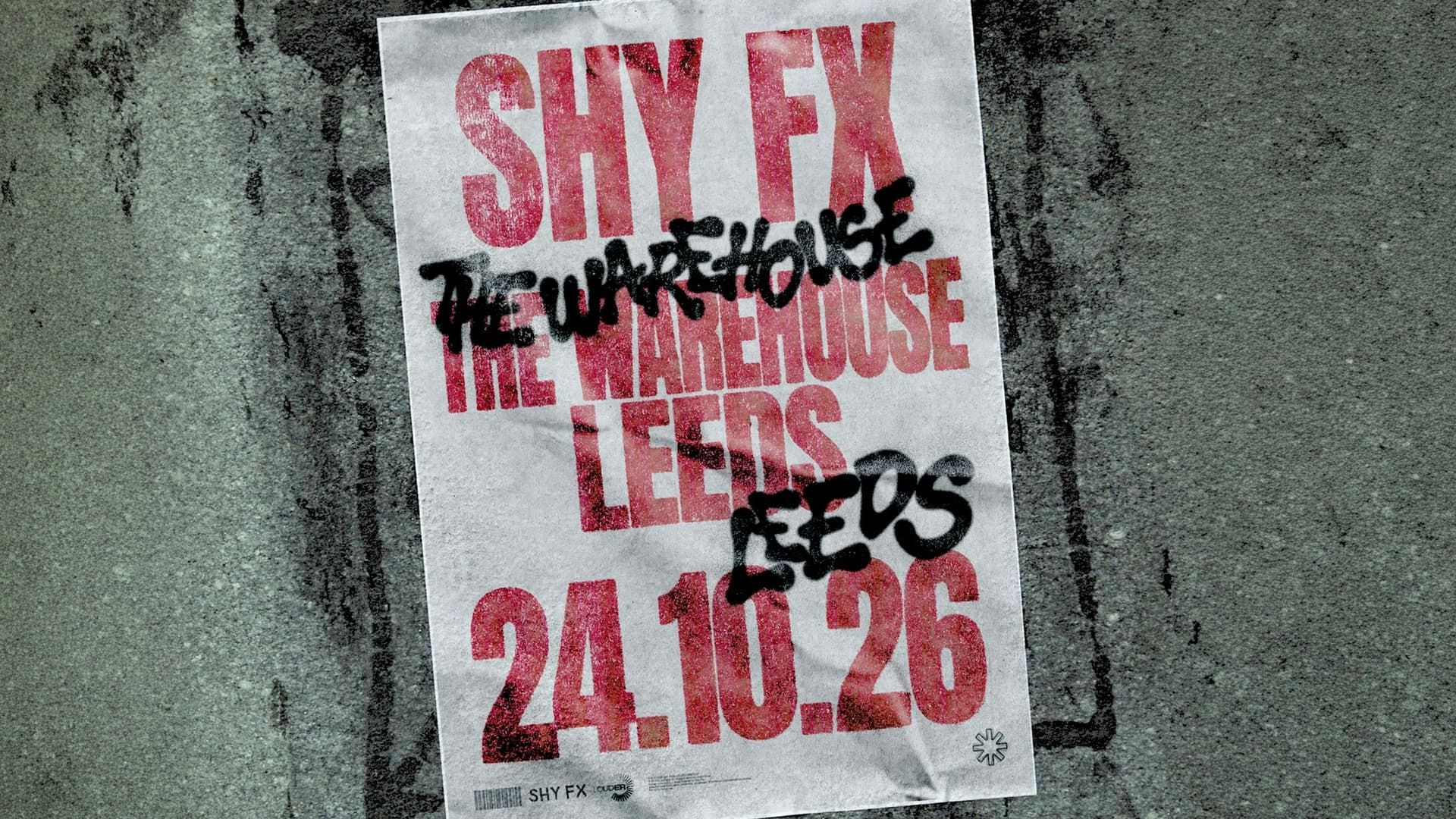 Shy FX | Leeds artwork