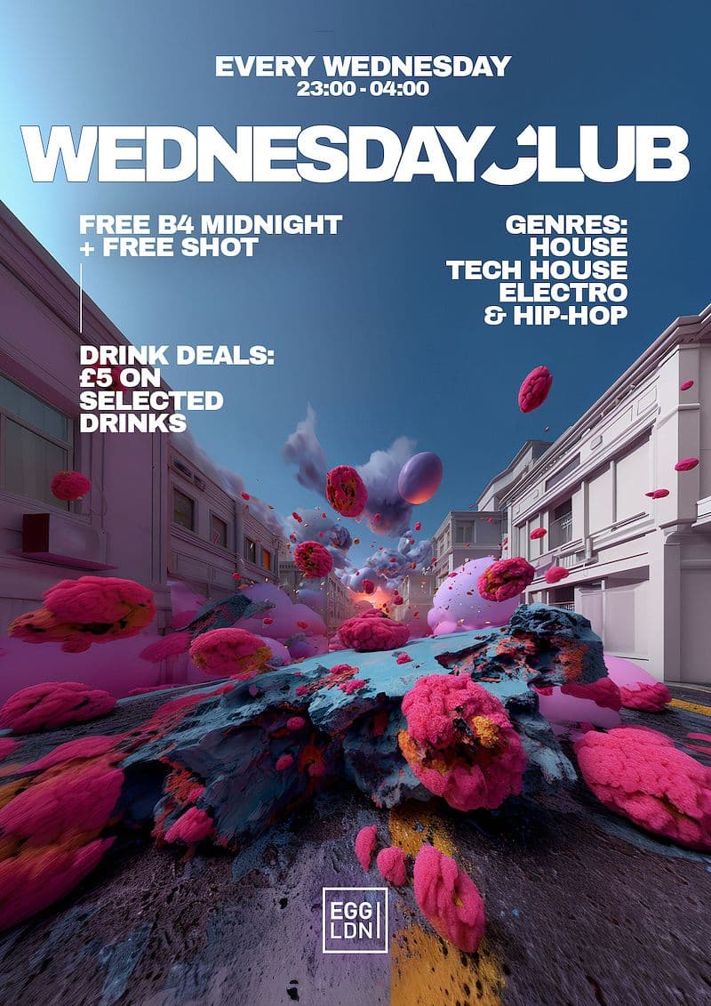 Wednesday Club: House, Tech House, Electro & Hip Hop artwork