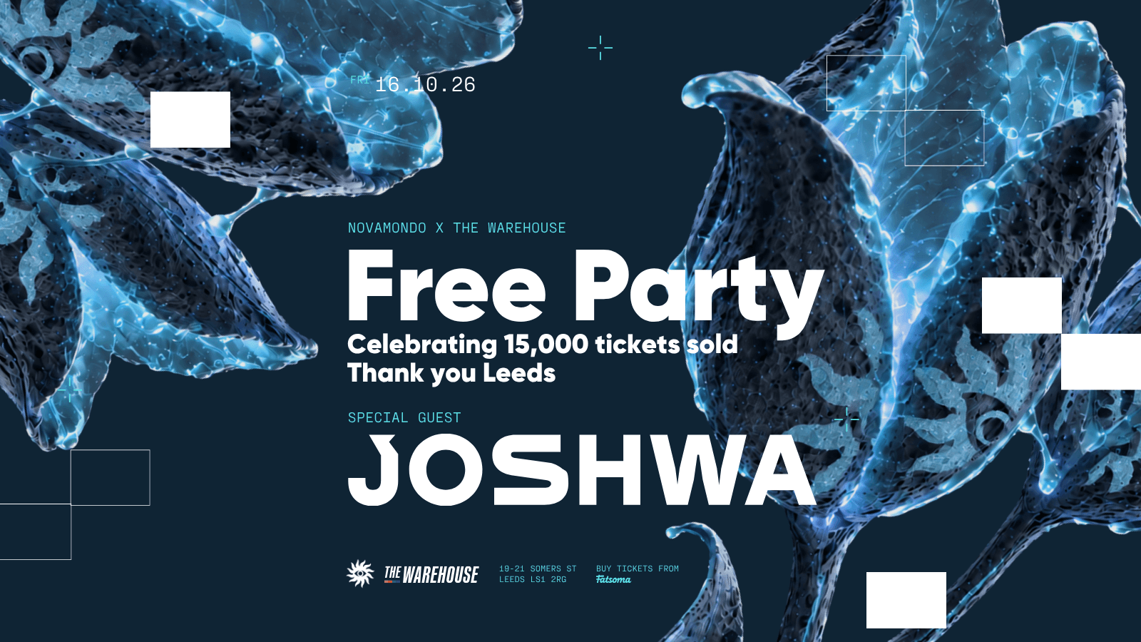 Free Party: Hosted by Novamondo | Special Guest: Joshwa artwork