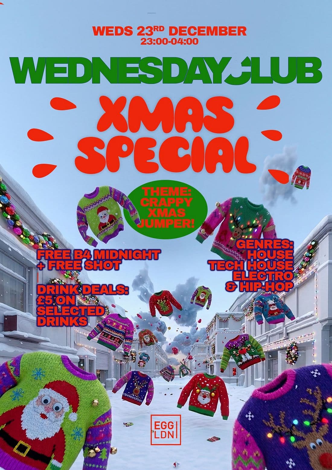 Wednesday Club: Xmas Special (Crappy Xmas Jumper Theme) artwork