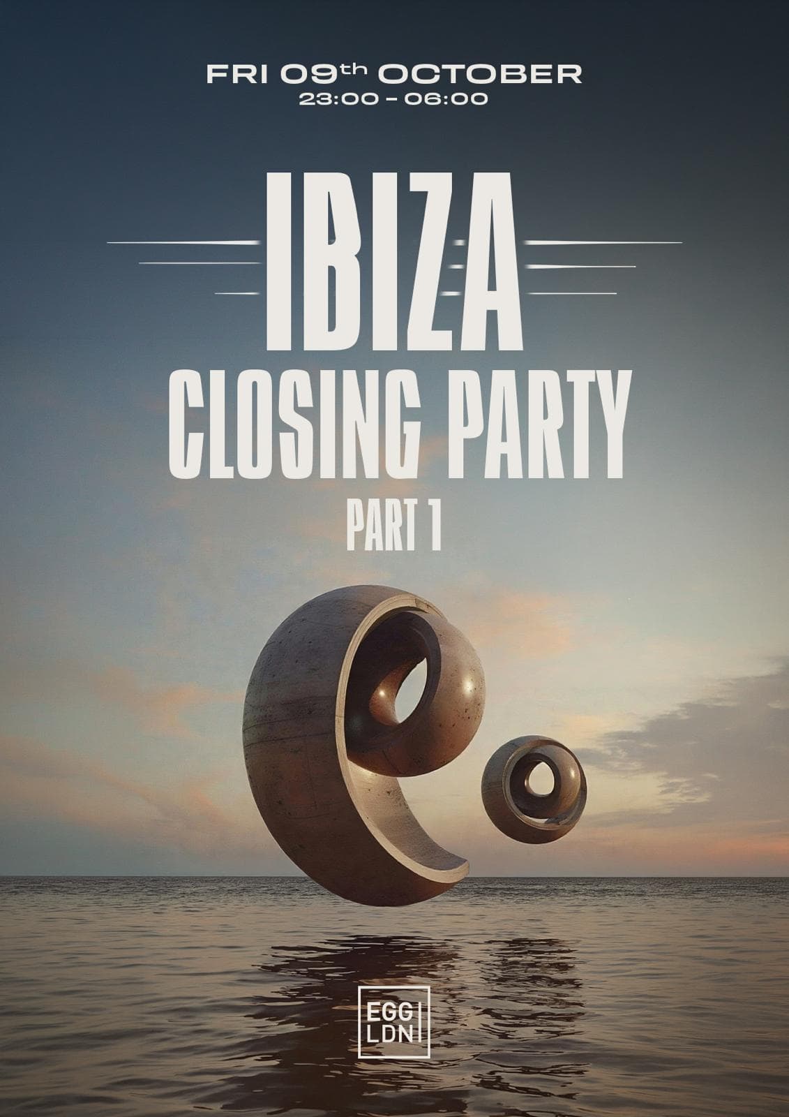 Egg LDN Pres: Ibiza Closing Party pt. 1 artwork