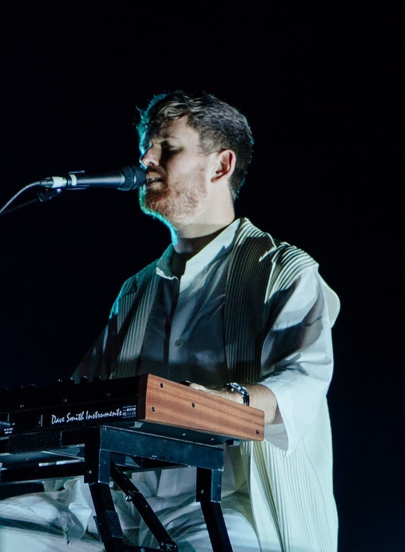 James Blake live at SWG3 Galvanizers artwork