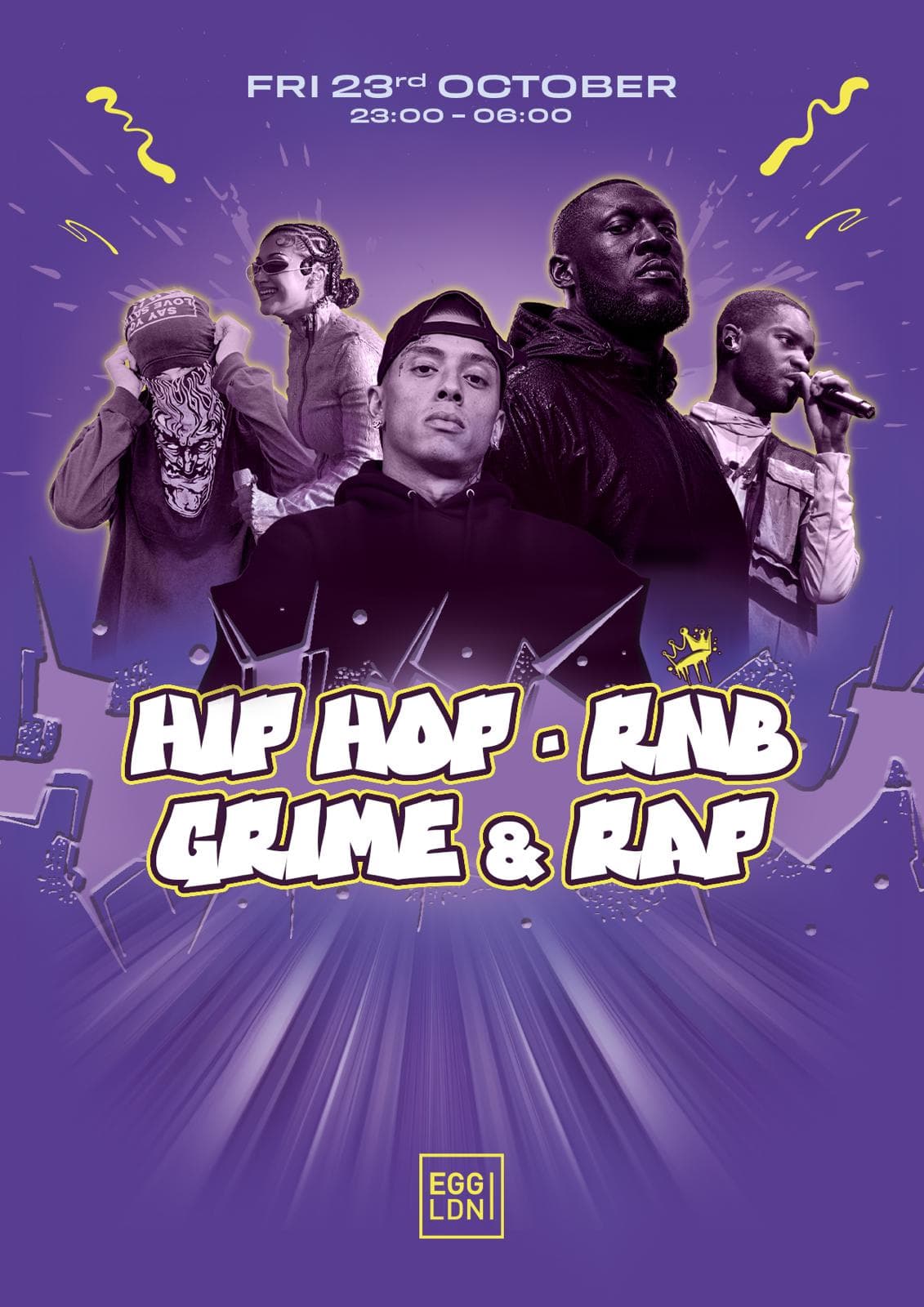 Egg LDN Pres: HIP HOP, RNB, GRIME & RAP artwork