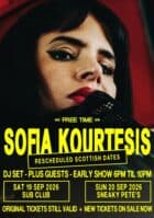 Sofia Kourtesis (DJ set): Free Time – Glasgow artwork