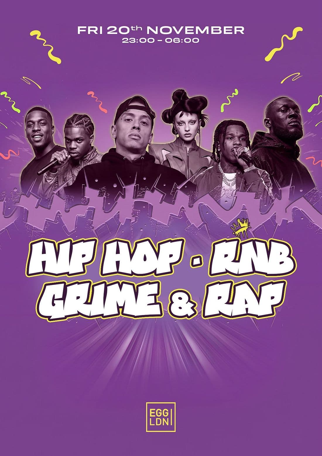 Egg LDN Pres: HIP HOP, RNB, GRIME & RAP artwork
